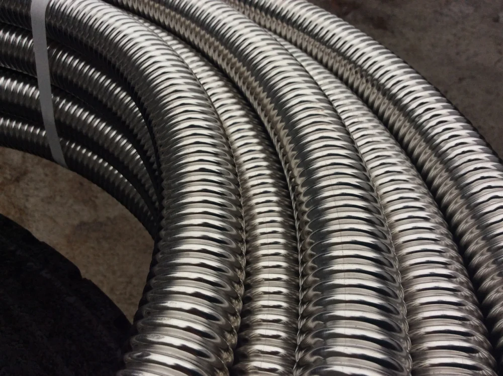 Алюминиевая гофрированная труба 60 мм АМц