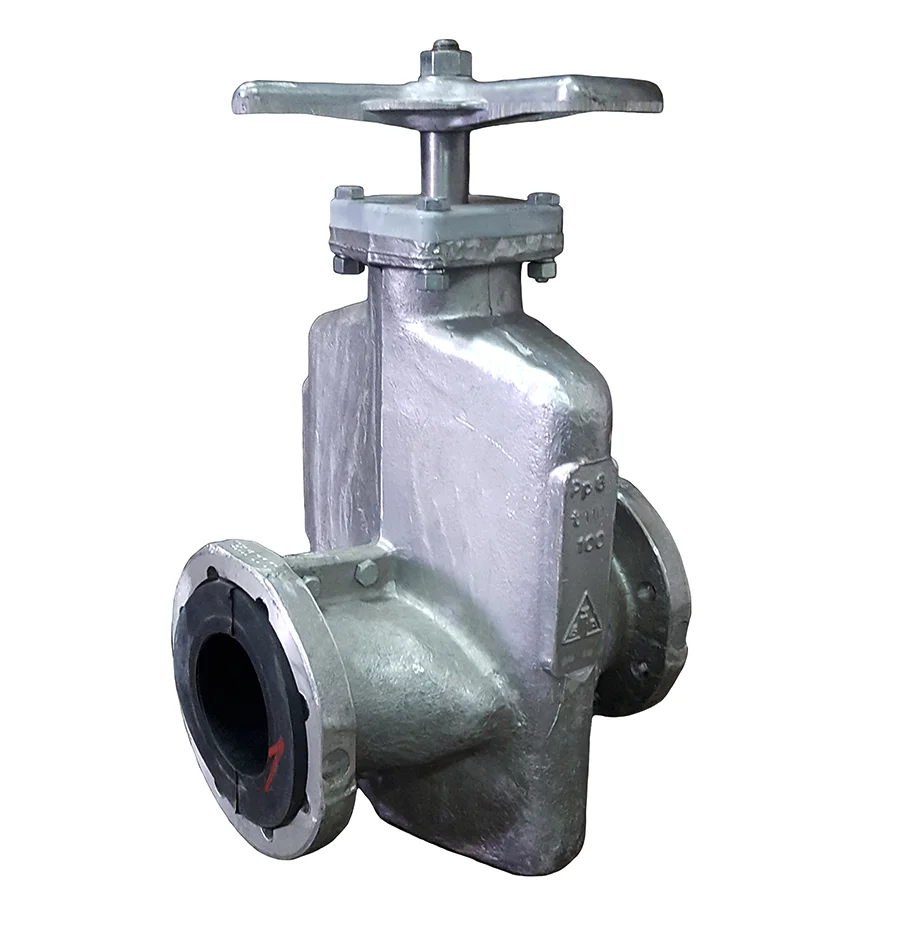 Алюминиевая задвижка 100 мм 6 МПа 33а17р