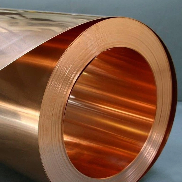 Бронзовая фольга 0.08 мм БрБ2 ГОСТ 1789-2013