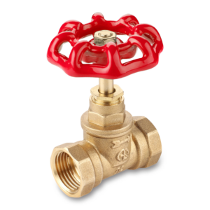 Латунный муфтовый вентиль 40 мм 1 МПа 15б3р ЛЦ40Сд