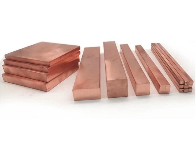 Латунная шина 2000х6 горячекатаная 2000 мм 6 мм Л68 ГОСТ 2208-2007