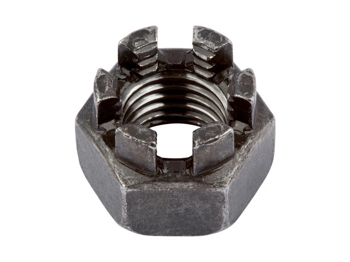 Шестигранные гайки корончатые 6 мм 1 мм 7.7 мм 2 мм ГОСТ 5918-73